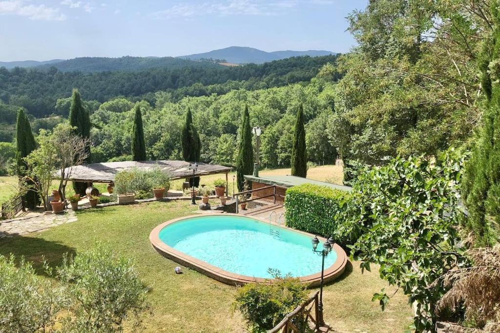 Luxury 1-Bedroom House With The Pool In Tuscany. Anghiari Eksteriør bilde